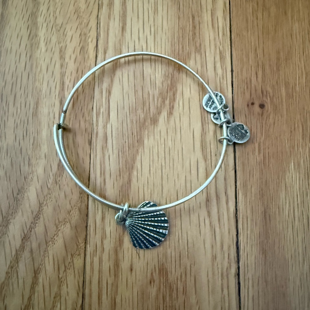 Silver Shell Charm Alex and ani